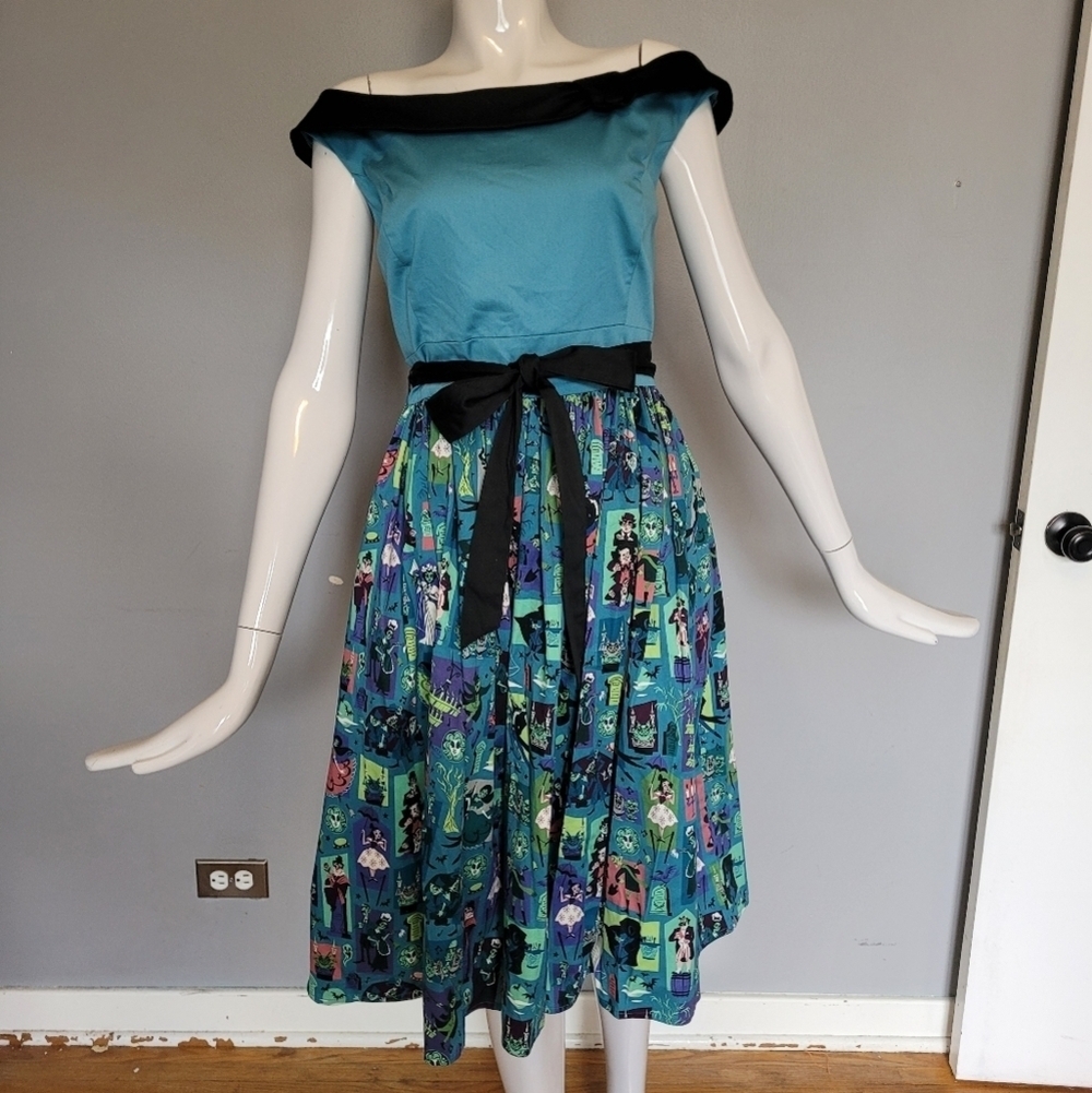 Disney Dress Shop Haunted Mansion Dress, VGUC, Size L - Picture 2 of 11